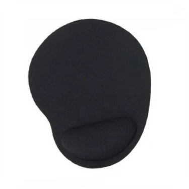 mouse pad  de gel negro 