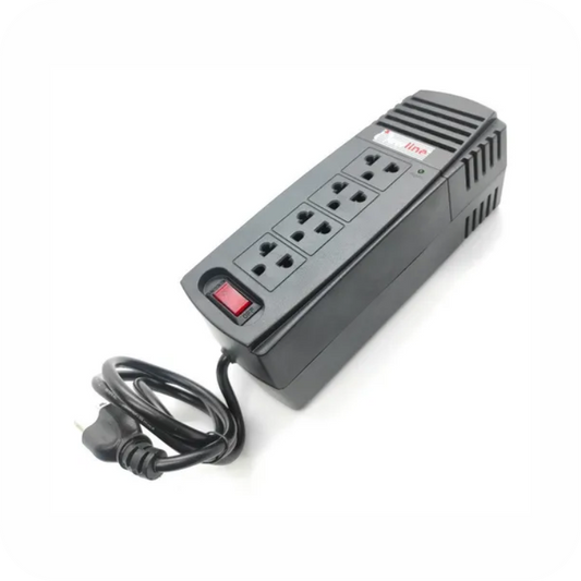 regulador de voltaje newline con 4 tomas 