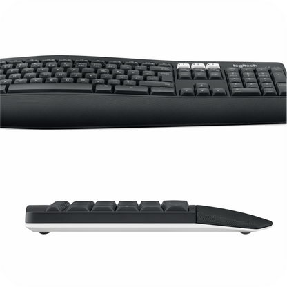 teclado ergonomico logitech inalambrico