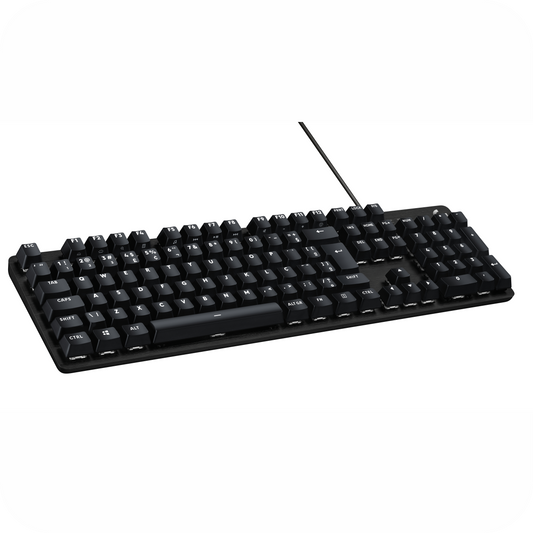 teclado mecánico para gaming con retroiluminación y distribución QWERTY