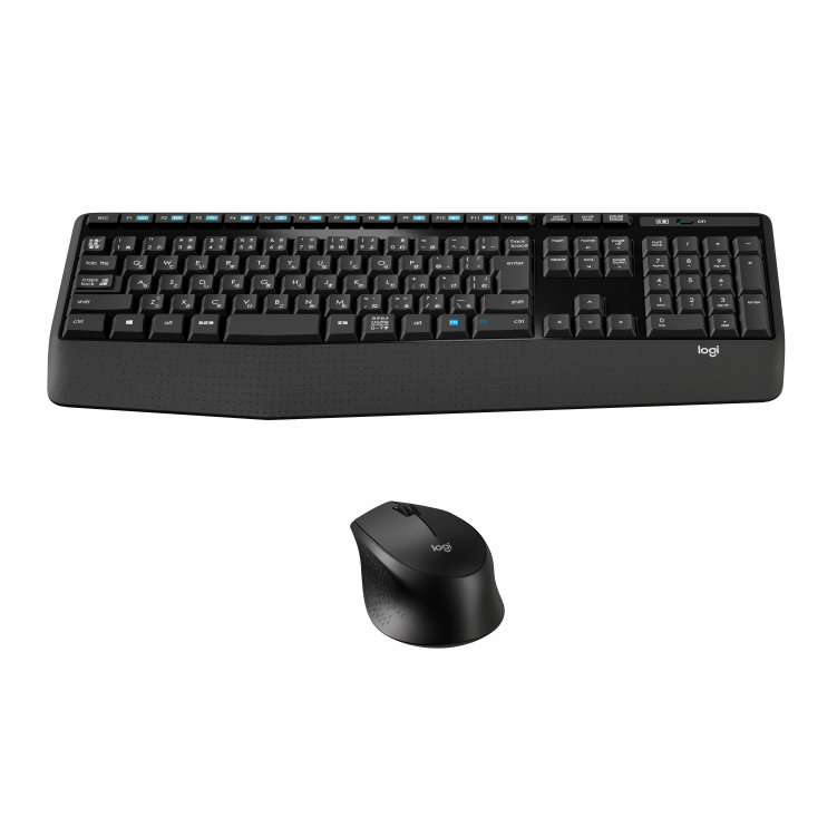teclado y mouse logitech inalambrico 