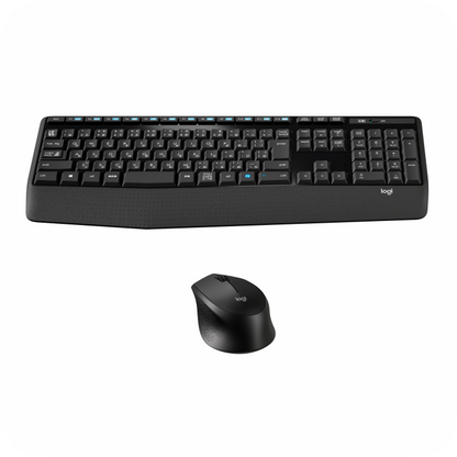 teclado y mouse logitech inalambrico 
