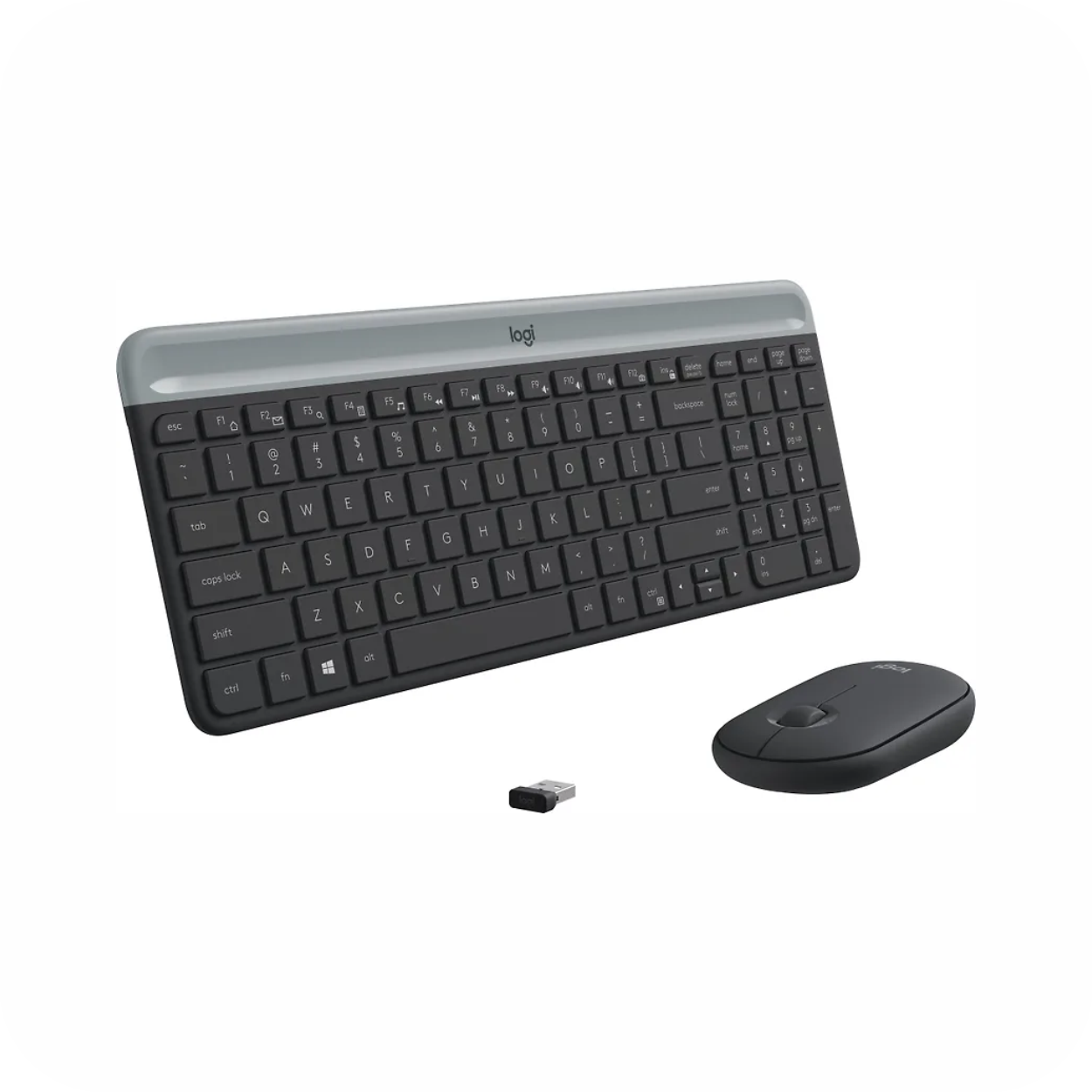 teclado y mouse logitech con receptor usb