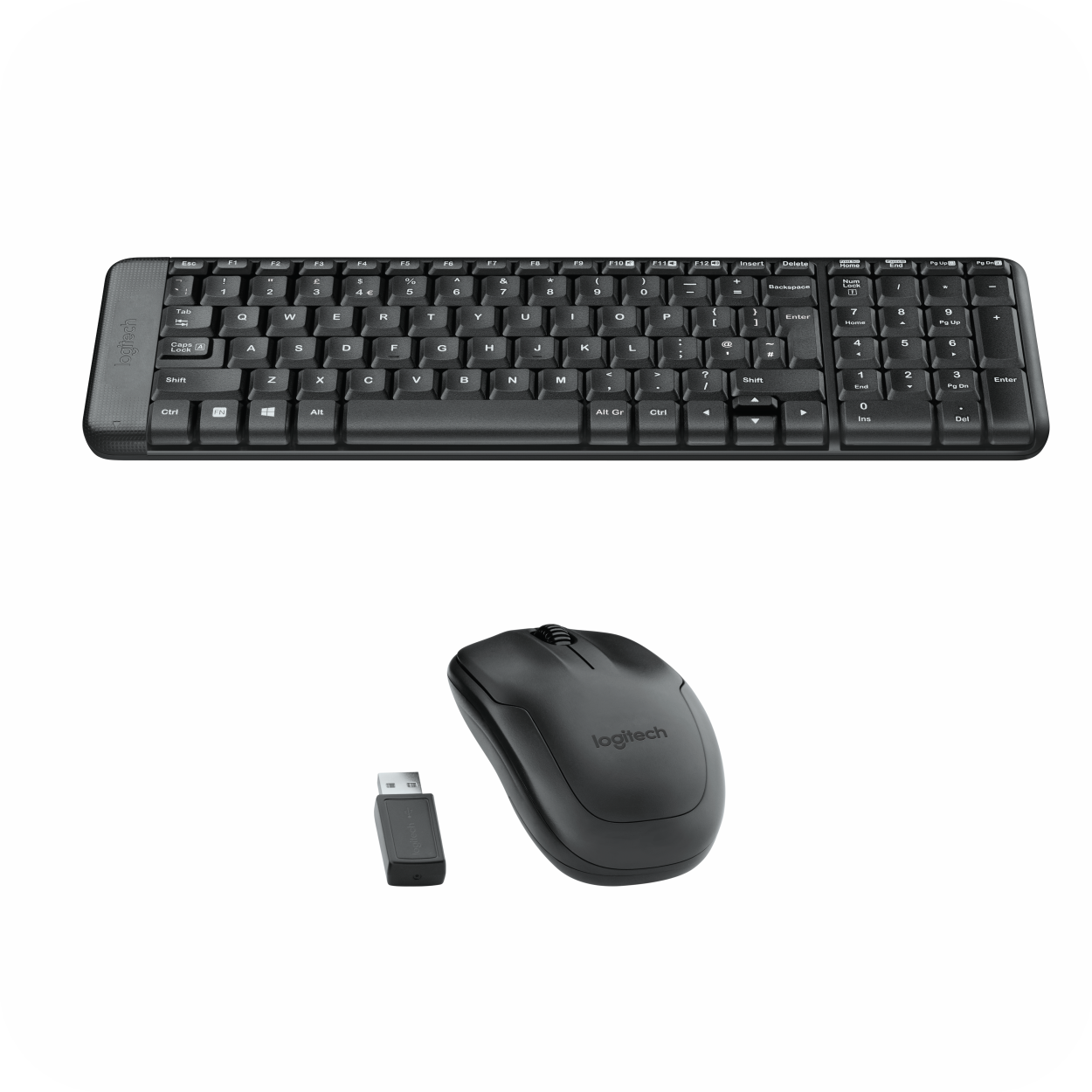 teclado y mouse logitech usb