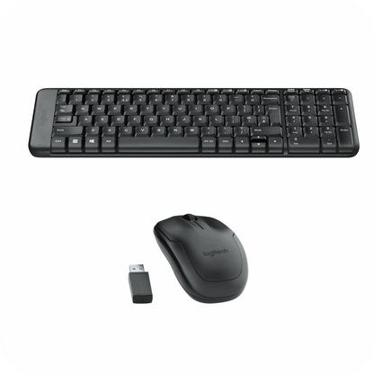 teclado y mouse logitech usb