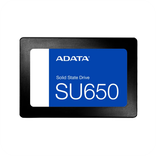 vista frontal unidad de estado solido ADATA SU650 2TB