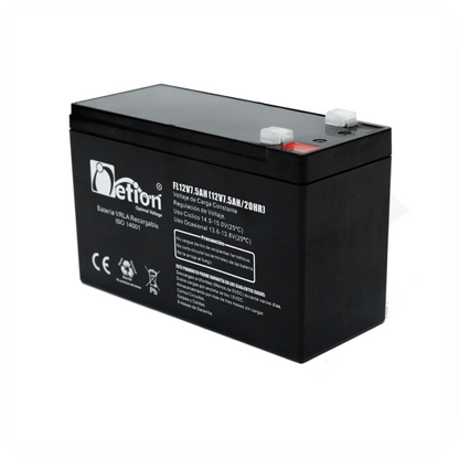 vista lateral bateria netion recargable 
